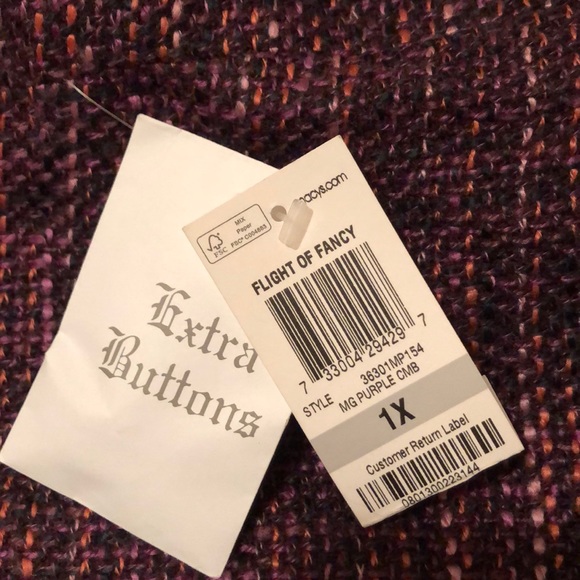 Charter Club Women Tweed Jacket - Picture 8 of 8